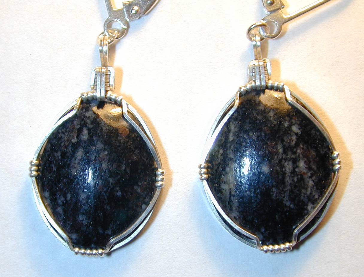 Acasta gneiss earrings